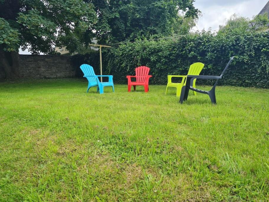 Joli Appartement Cosy Avec Jardin Lanvallay Luaran gambar