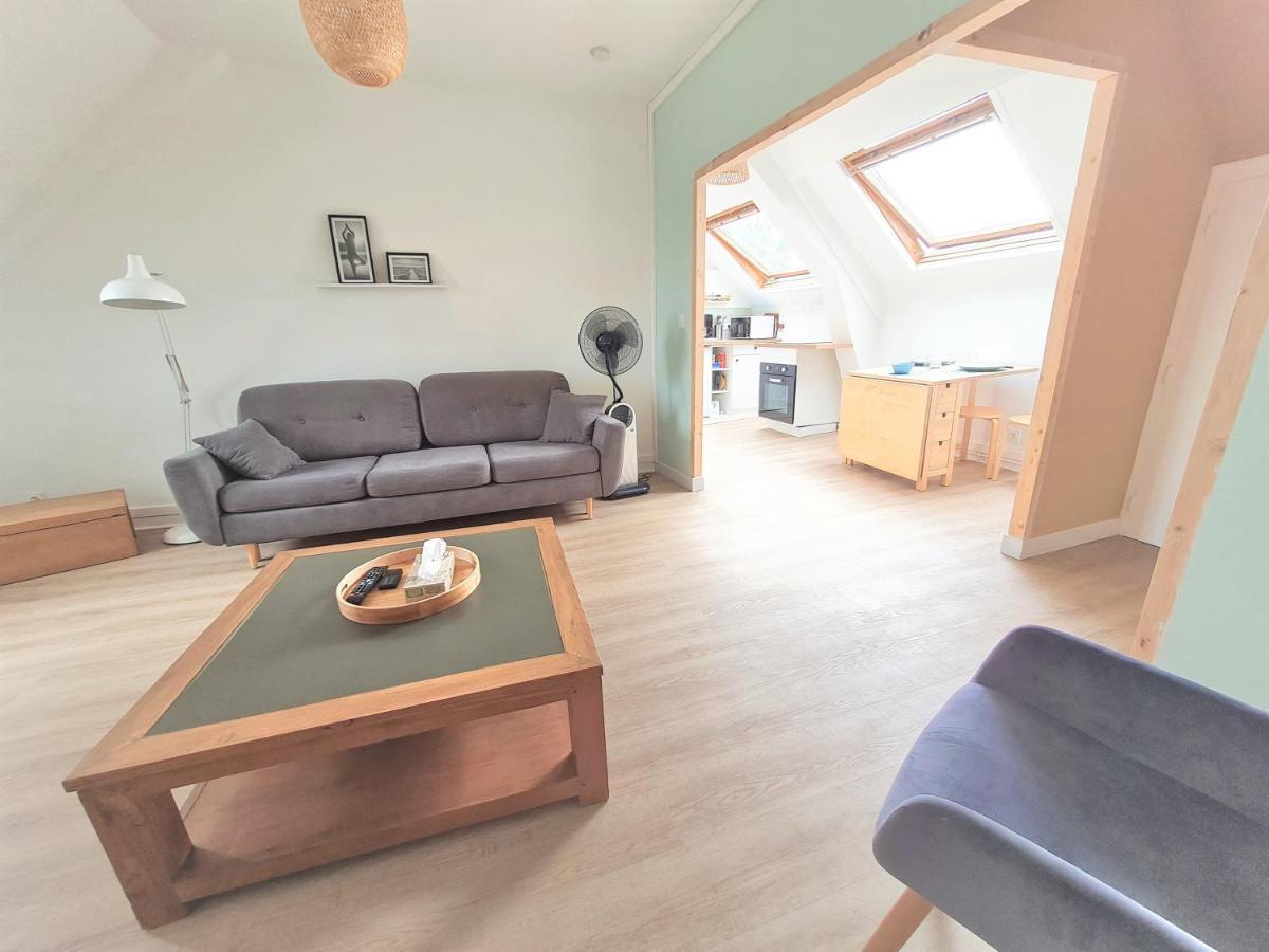 Joli Appartement Cosy Avec Jardin Lanvallay Luaran gambar