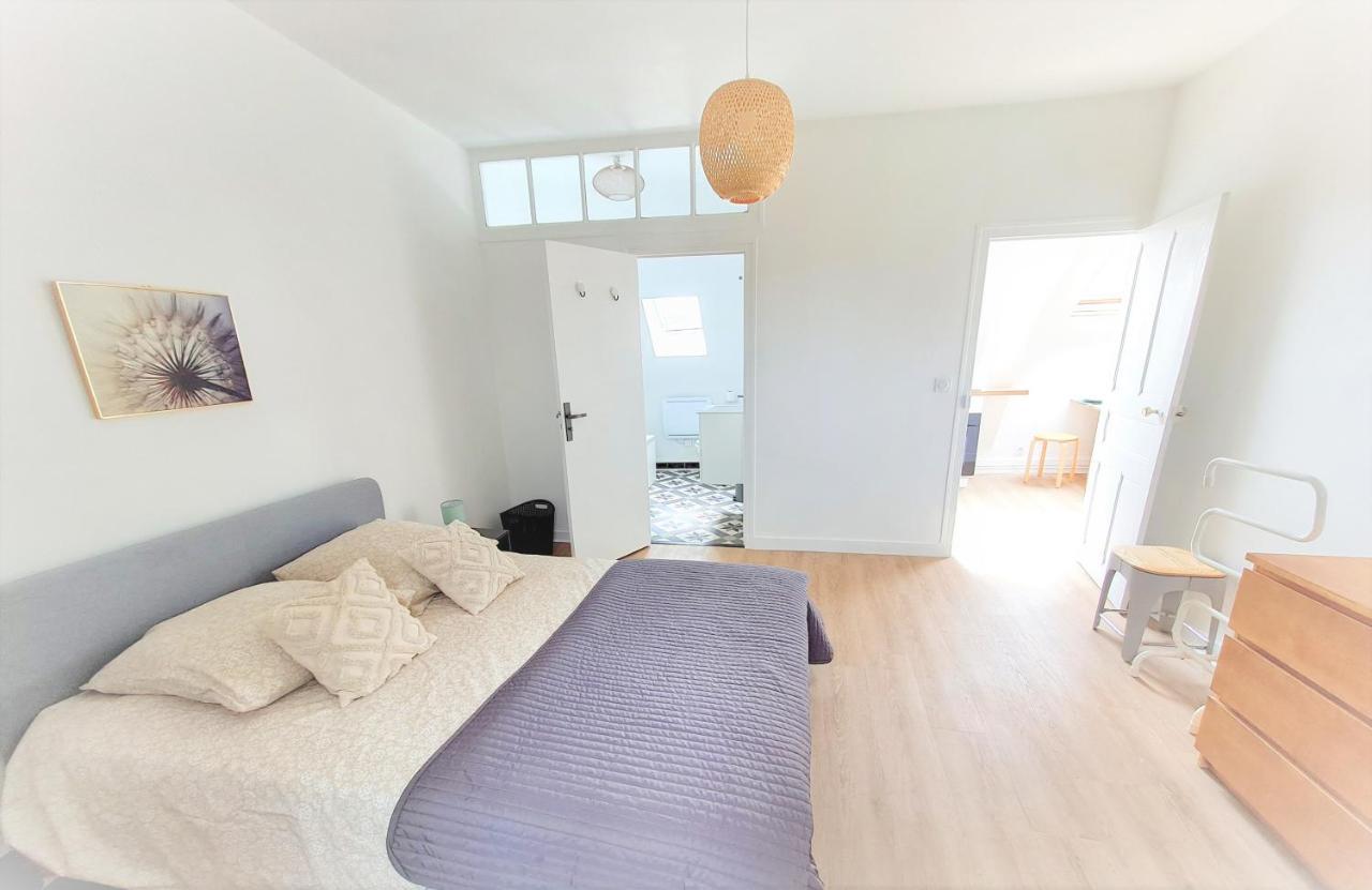 Joli Appartement Cosy Avec Jardin Lanvallay Luaran gambar